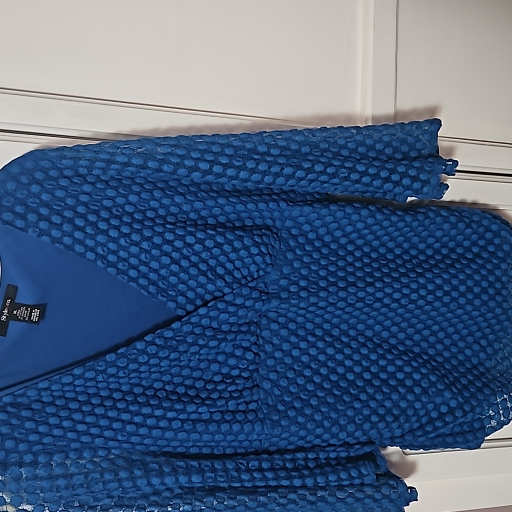 Style & Co top blue size extra large